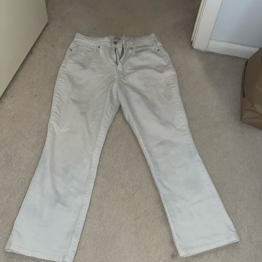 White Flare Jeans